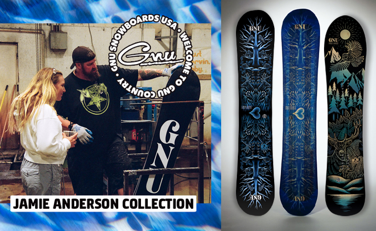 The Gnu x Jamie Anderson collection