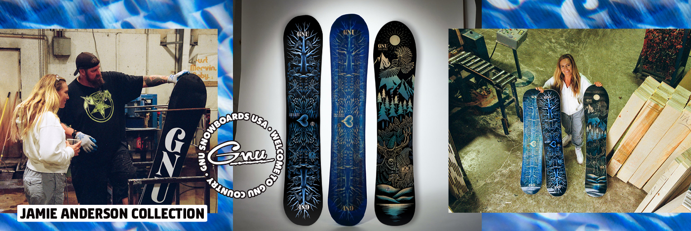 The Gnu x Jamie Anderson collection