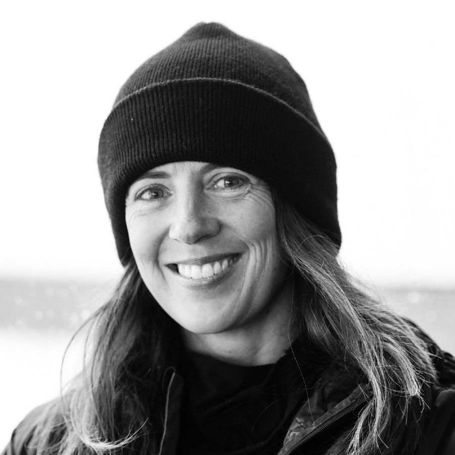 Barrett Christy for Gnu Snowboards