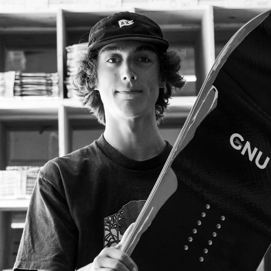 Cannon Cummins for Gnu Snowboards