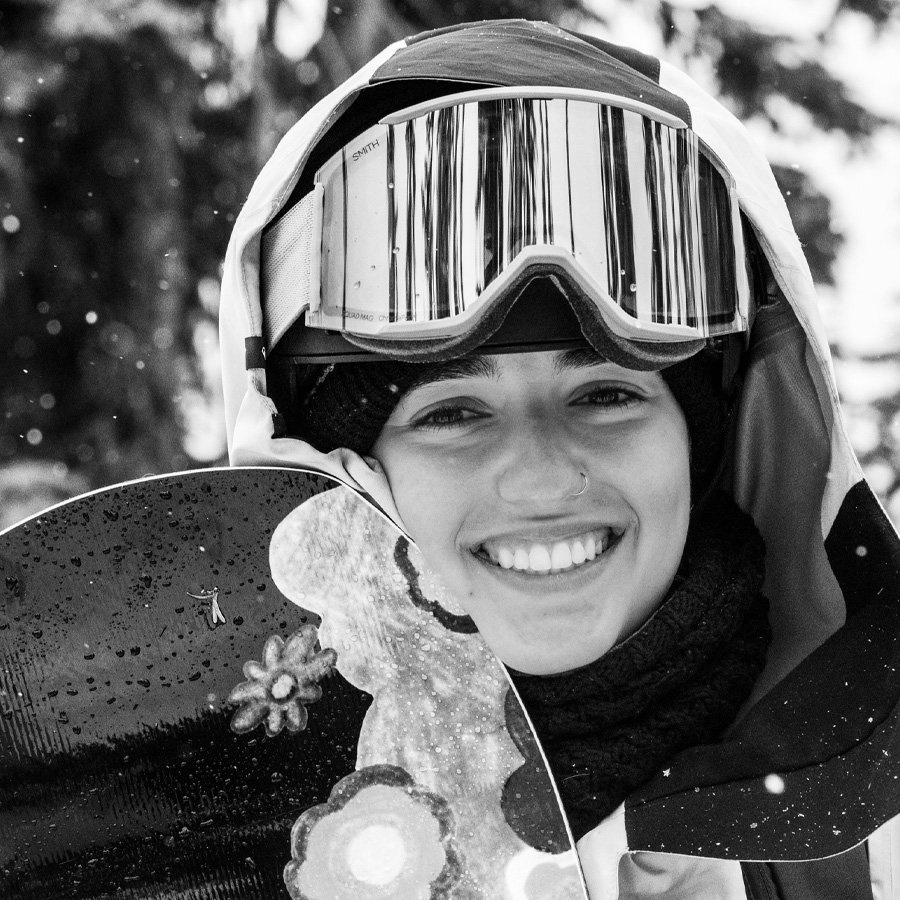 Isabella Gomez for Gnu Snowboards