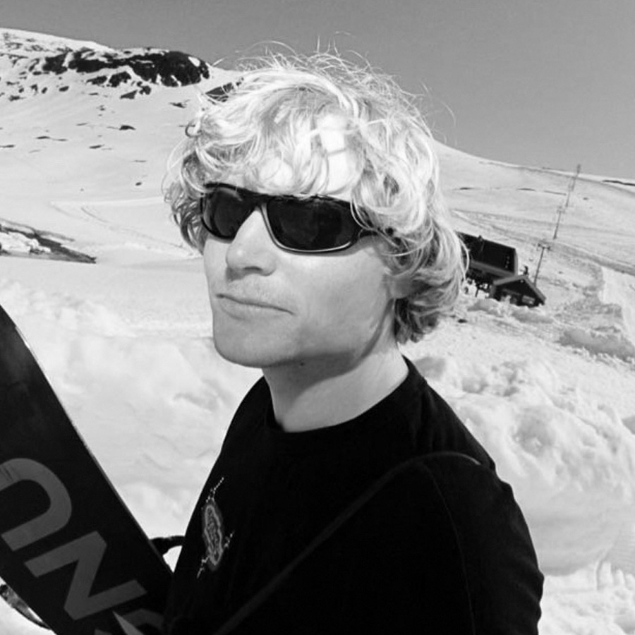 Markus Rustad for Gnu Snowboards