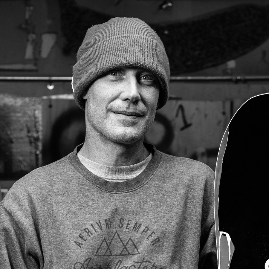 Temple Cummins for Gnu Snowboards